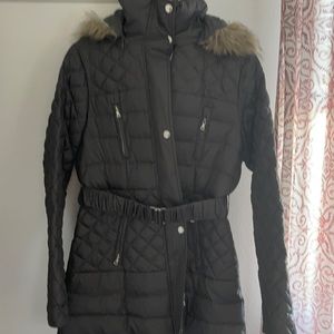 Moda Intl dark grey puffer jacket